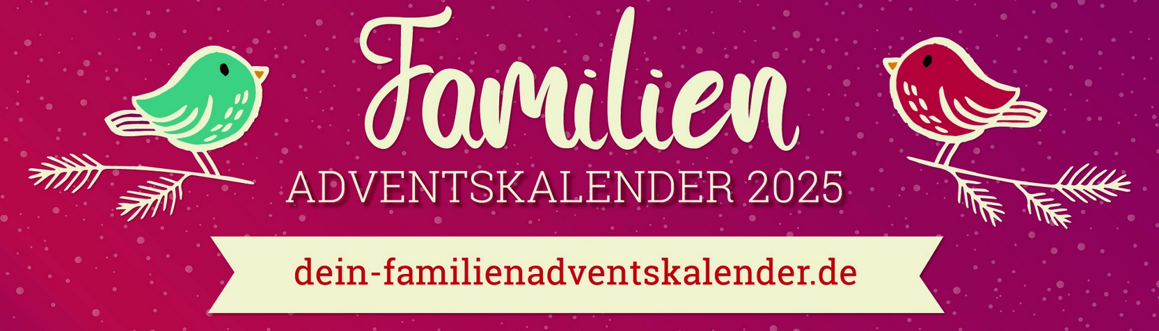 Link zum Familienadventskalender 2025