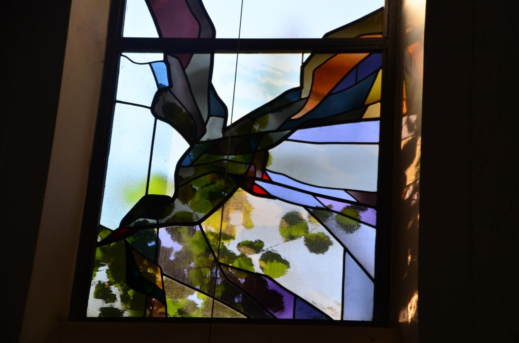 Fenstermosaik in der Christuskirche