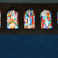 Kirchenfenster im Chorraum der Christuskirche