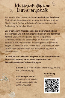 Flyer Rückseite