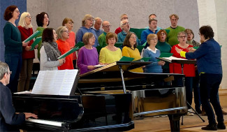 Gruppenfoto Oase-Chor der Christuskirche