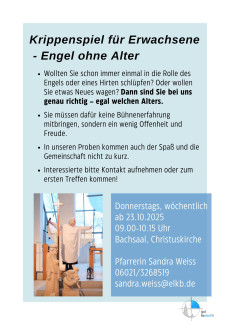 Flyer Krippenspiel